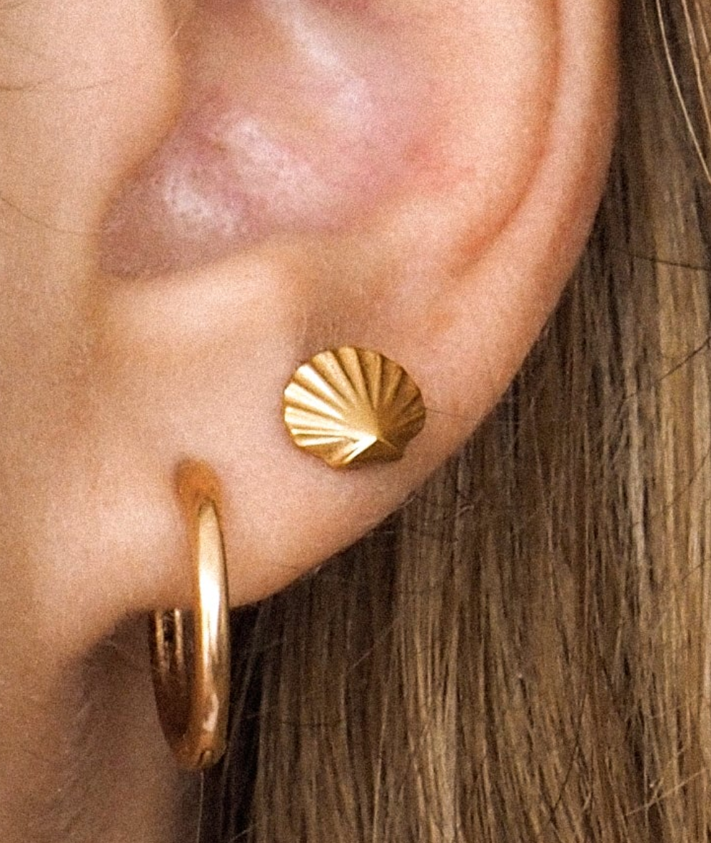 MIRAMARE Shell Studs