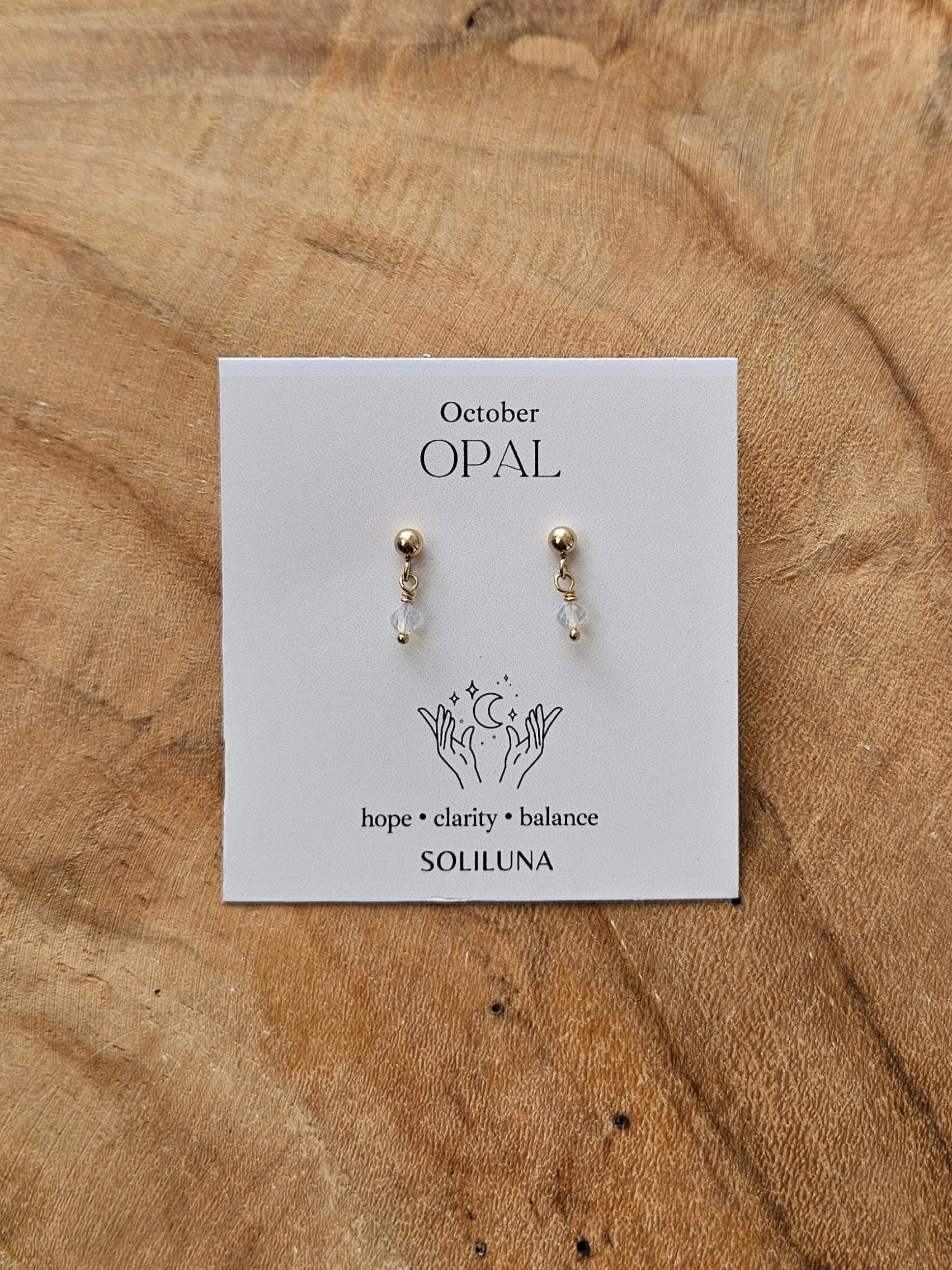 BIRTHSTONE Ear Studs