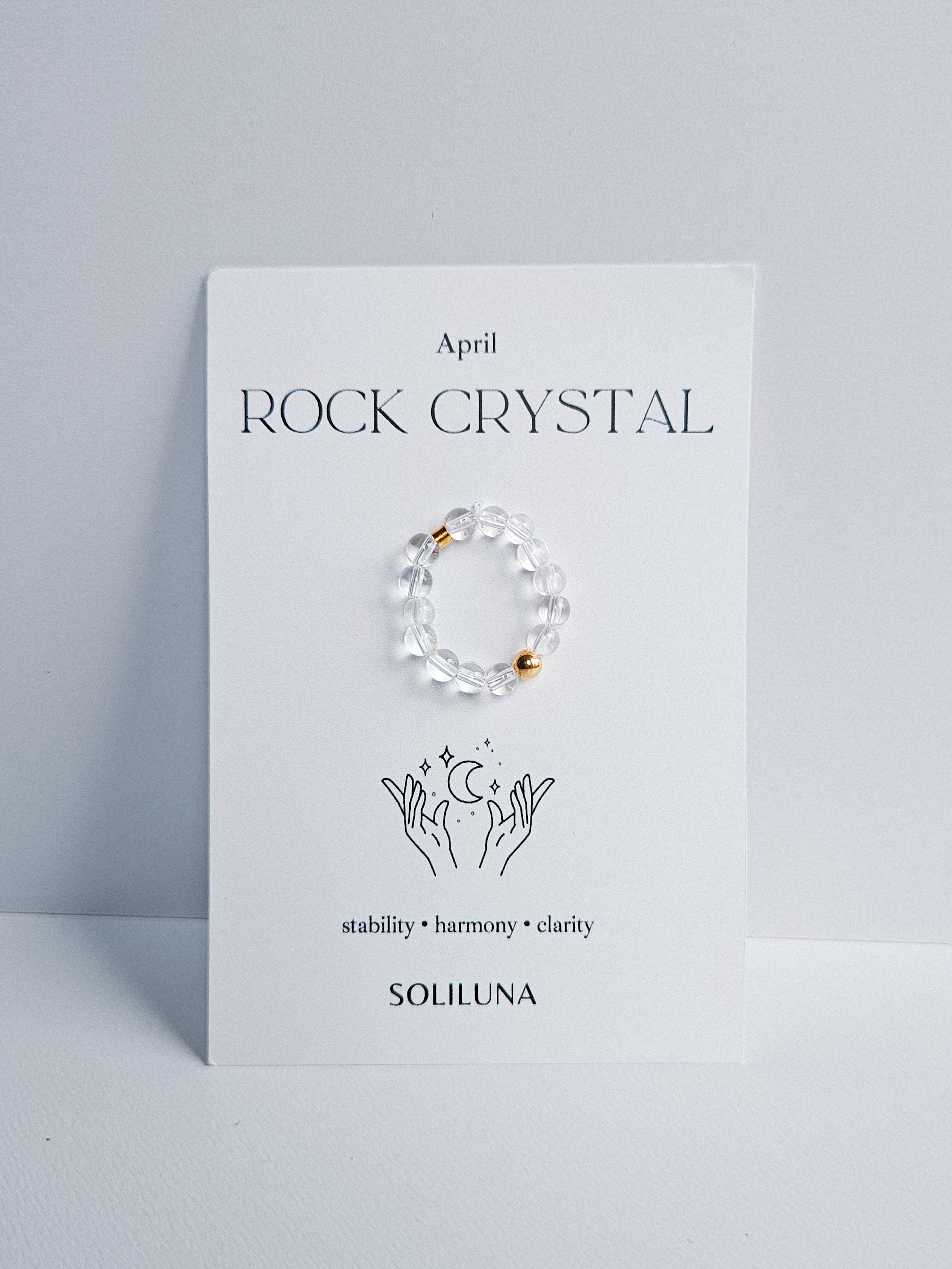 BIRTHSTONE Crystal Ring