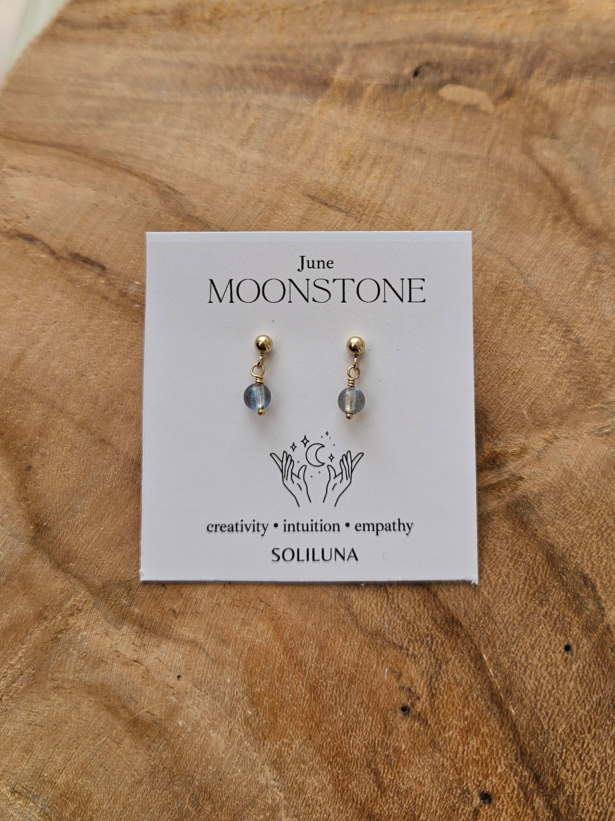 BIRTHSTONE Ear Studs