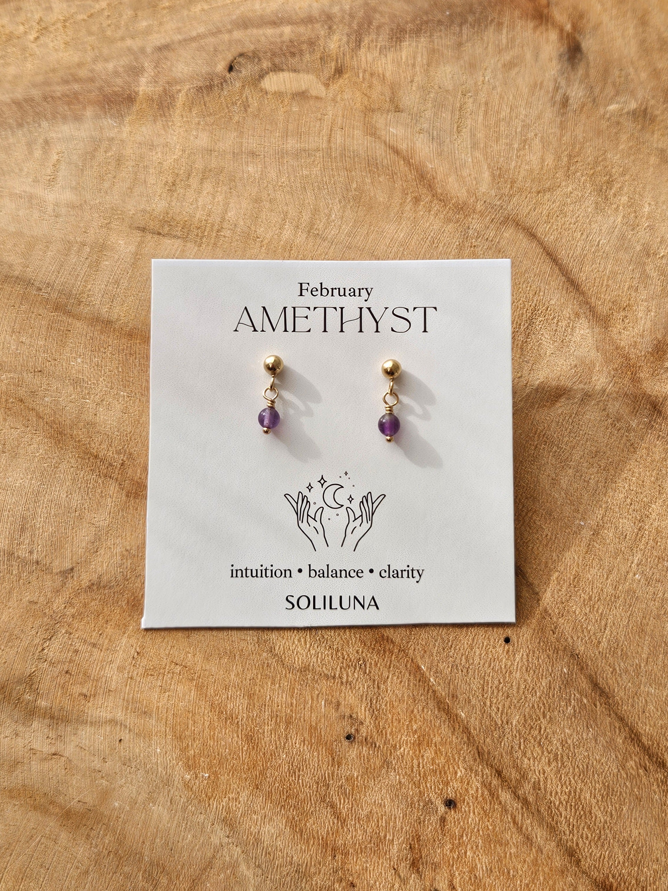 BIRTHSTONE Ear Studs