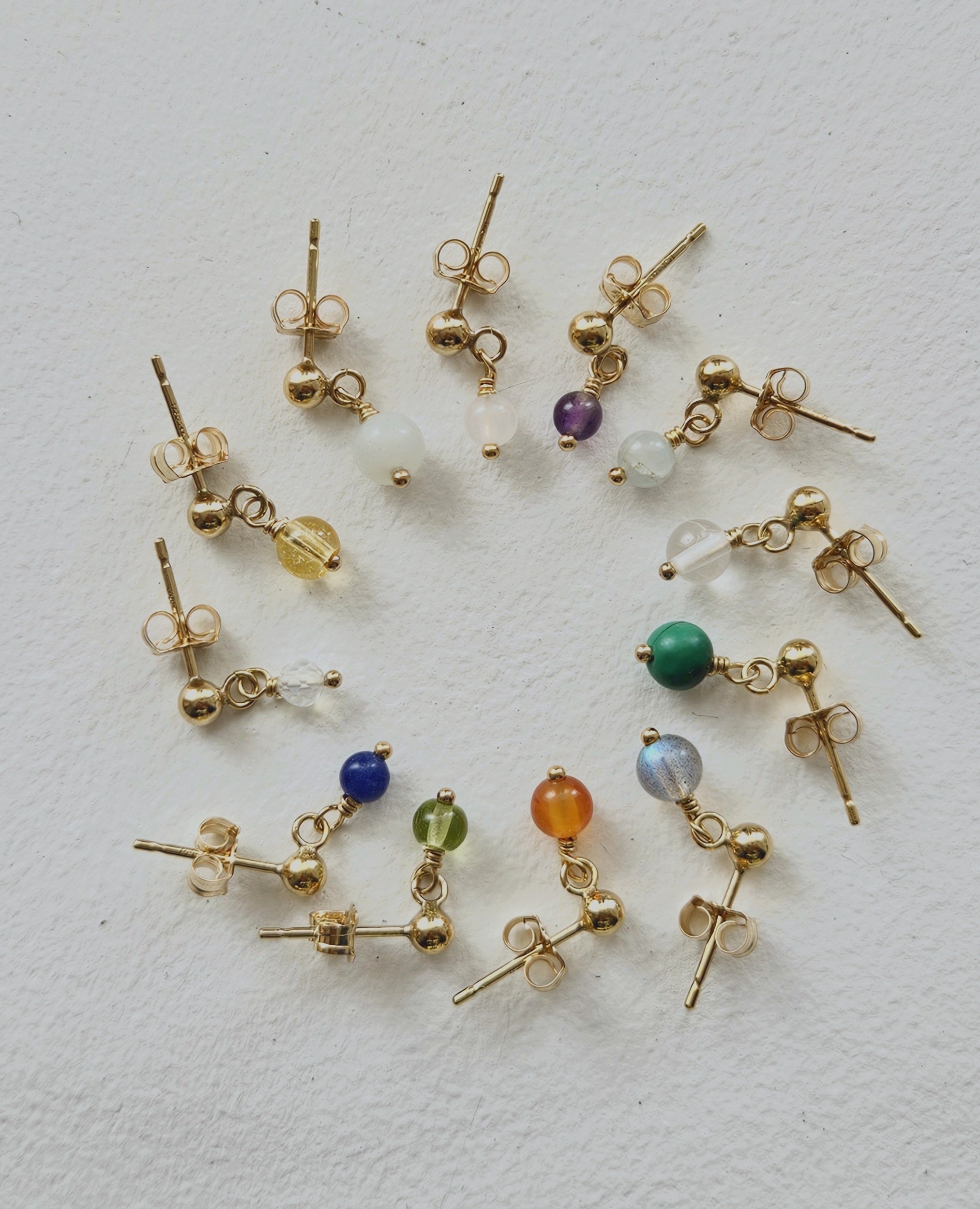BIRTHSTONE Ear Studs