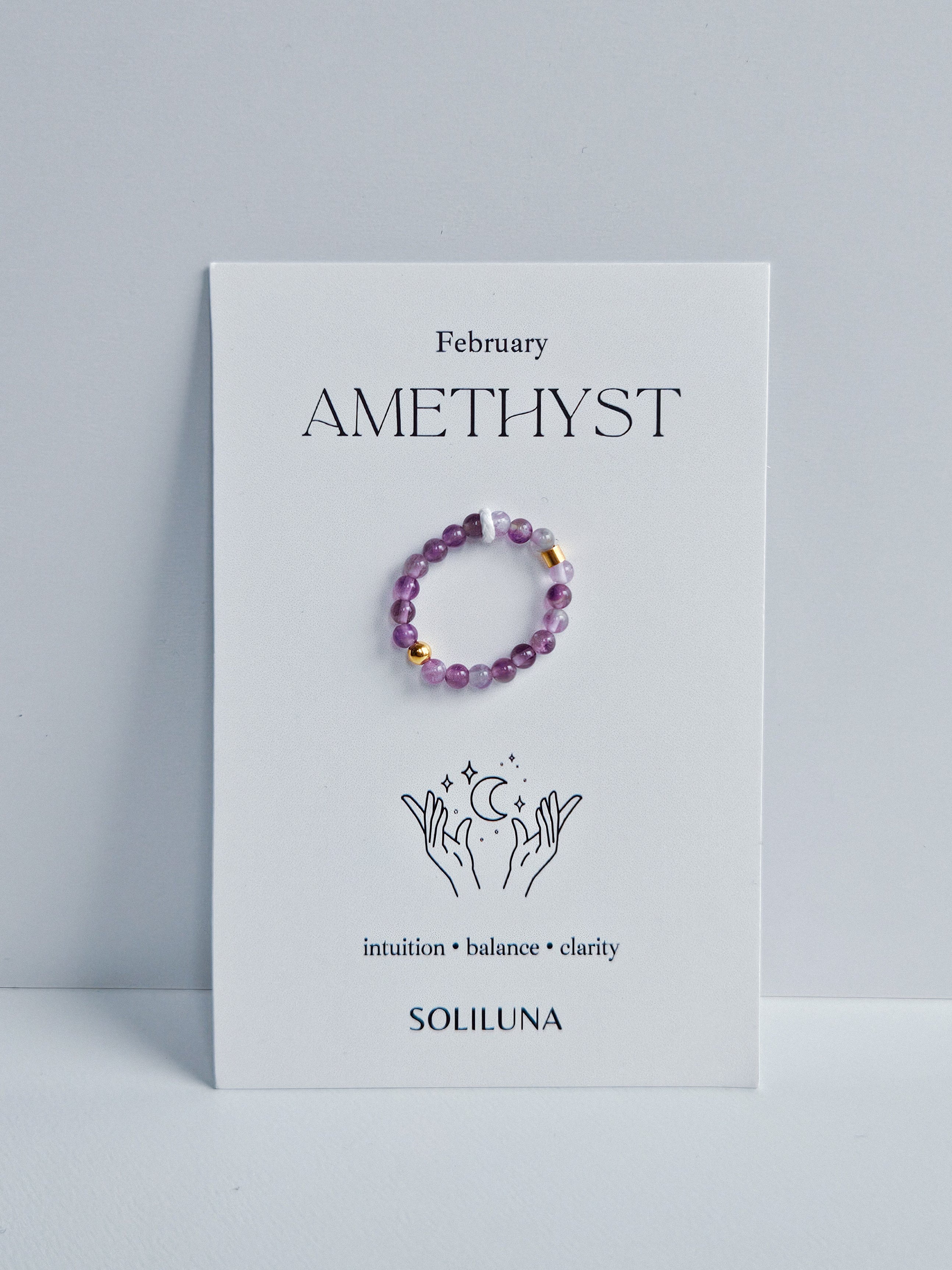 BIRTHSTONE Crystal Ring