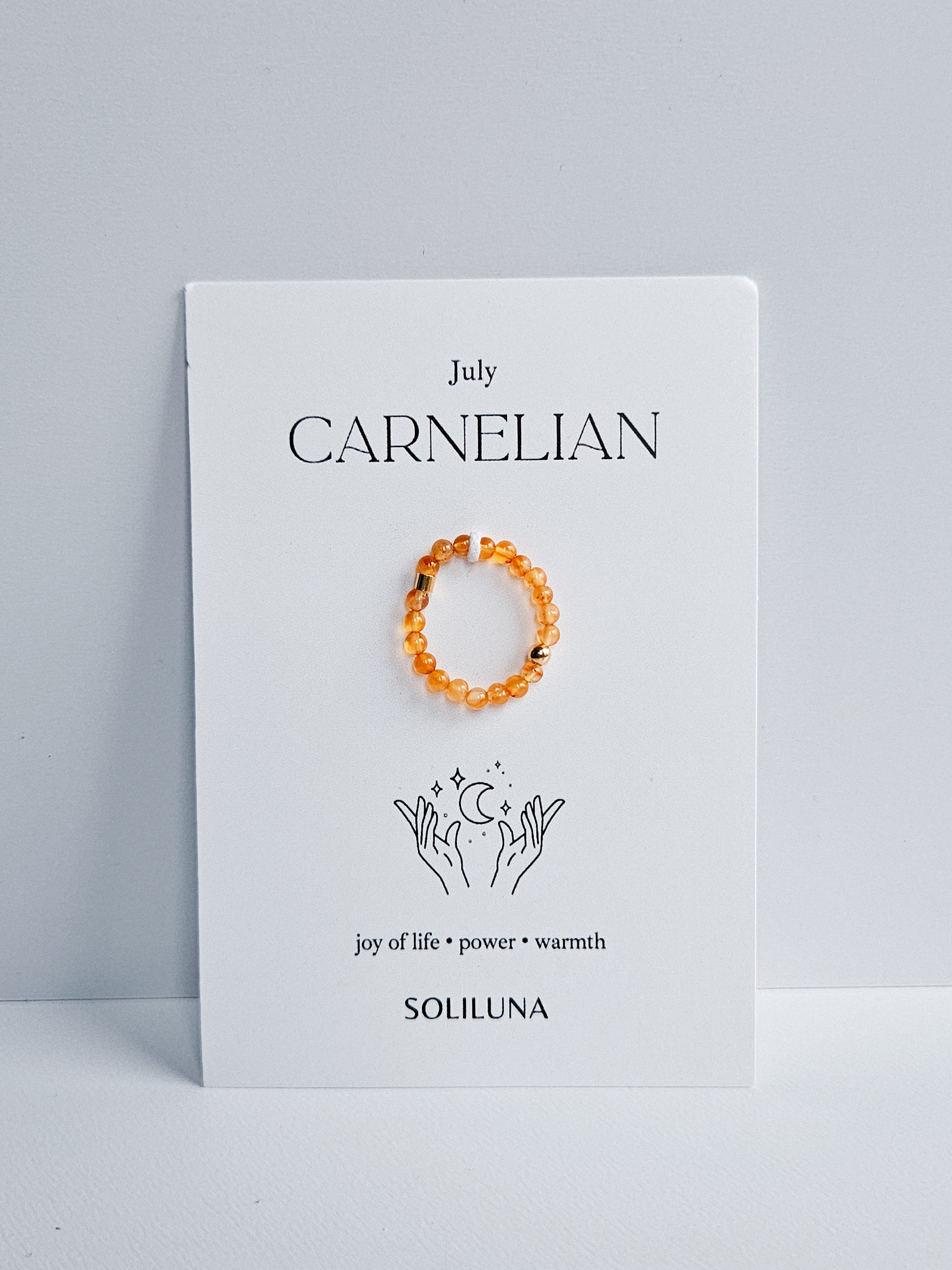 BIRTHSTONE Crystal Ring