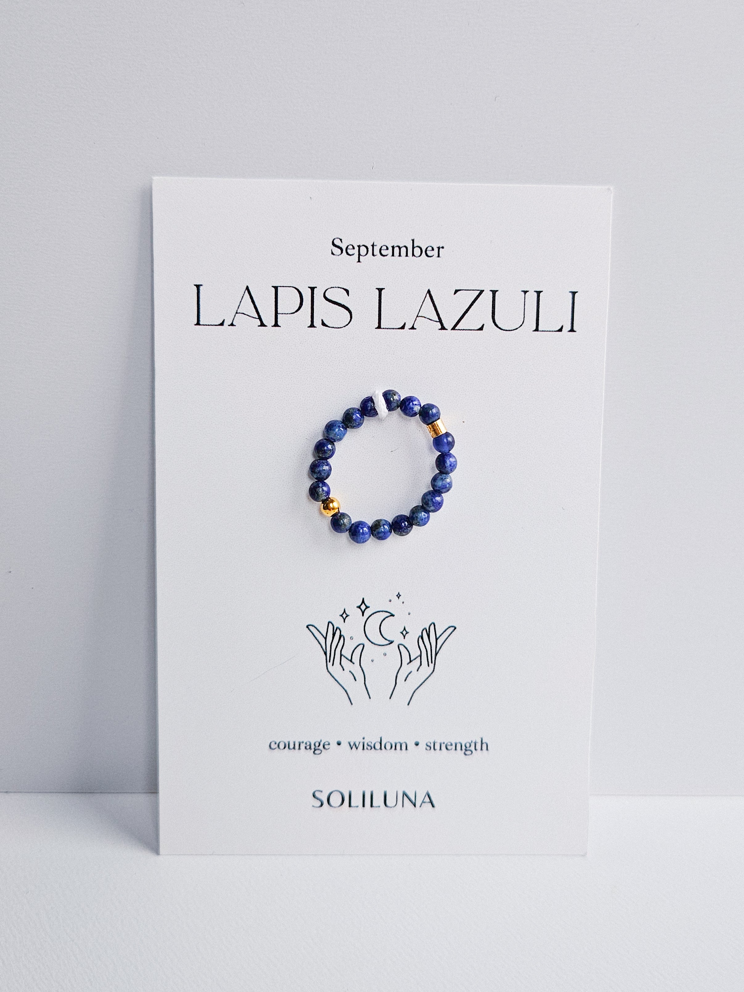 BIRTHSTONE Crystal Ring