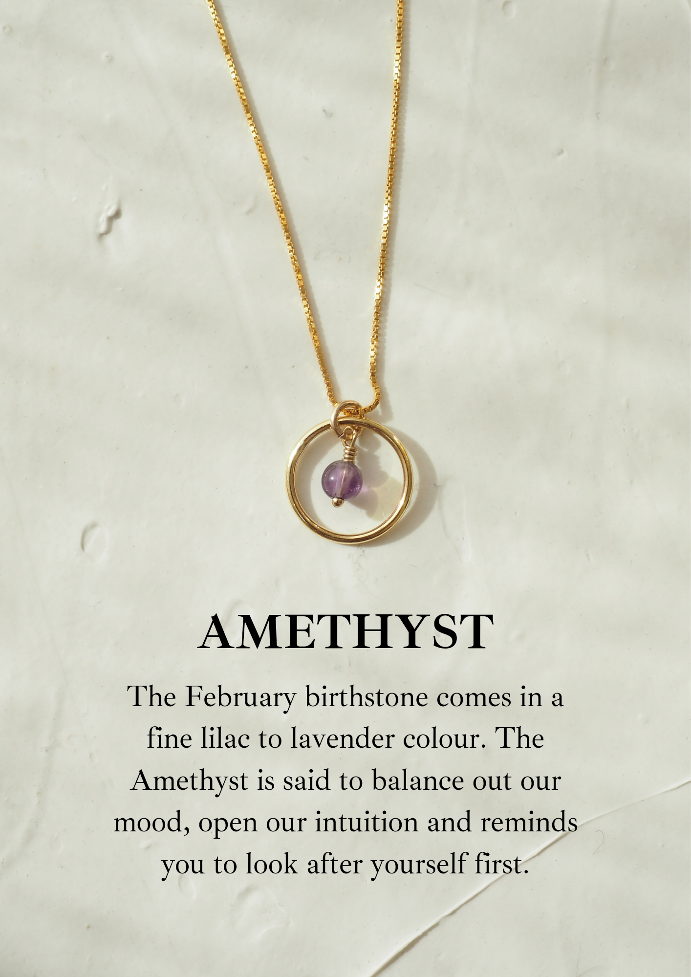 BIRTHSTONE Necklace