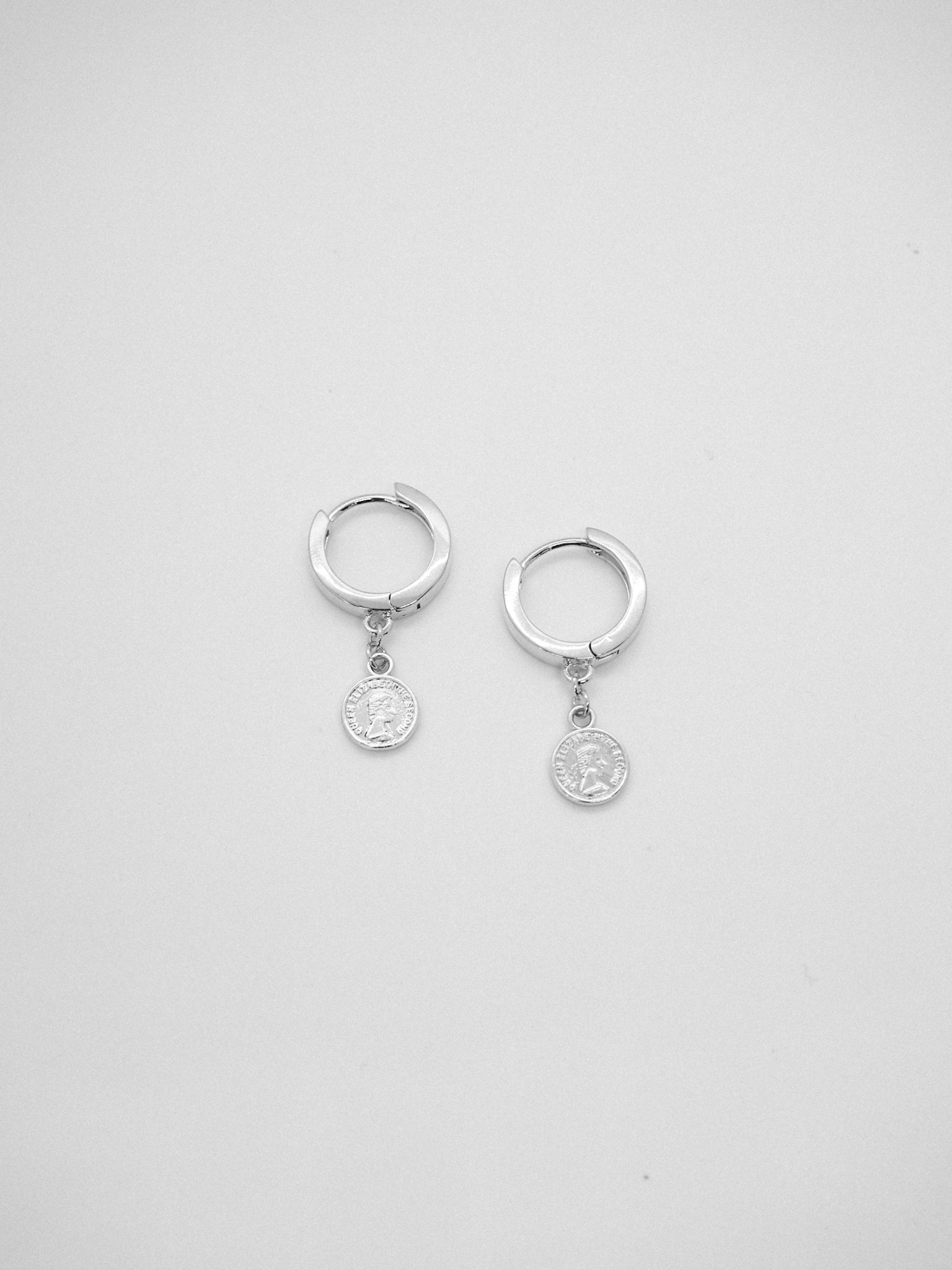 Hoop Earrings "Coin"