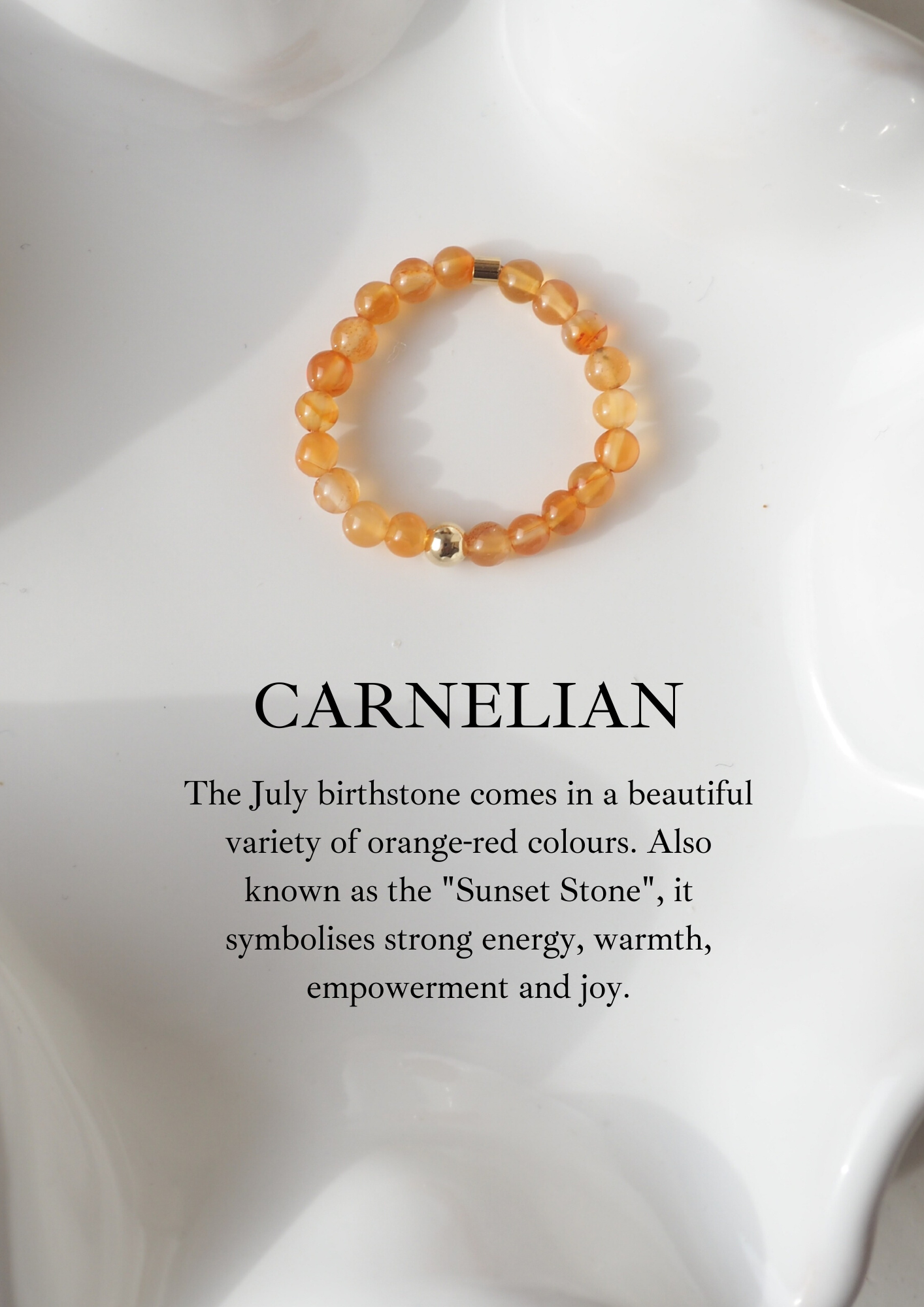 BIRTHSTONE Crystal Ring