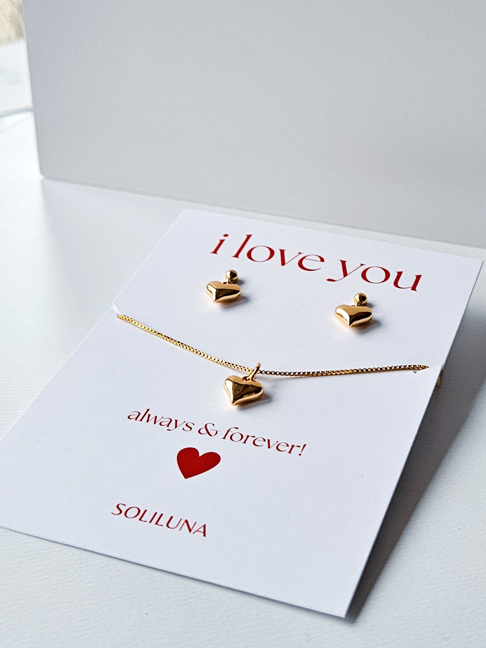 I LOVE YOU Schmuckset