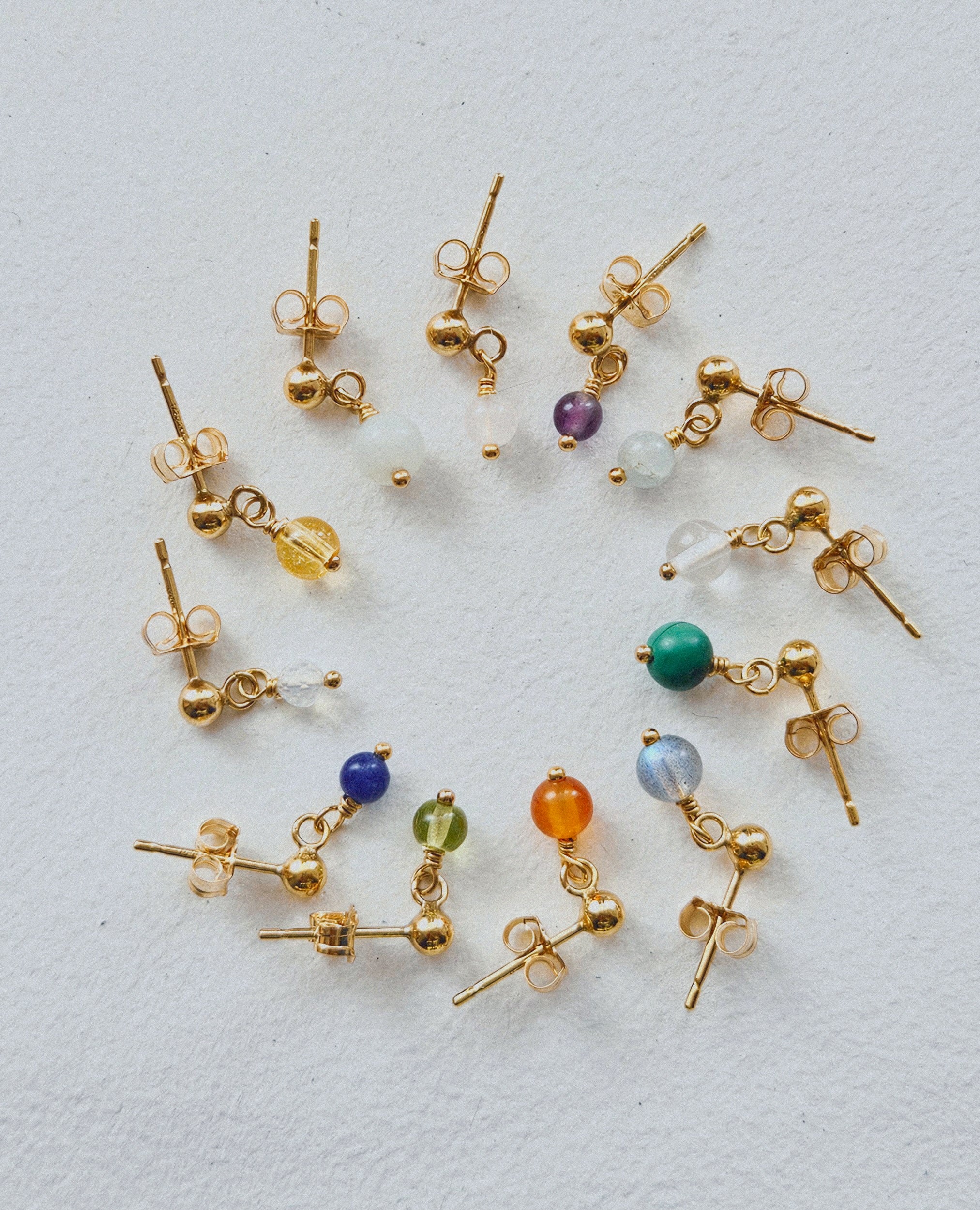 BIRTHSTONE Ear Studs