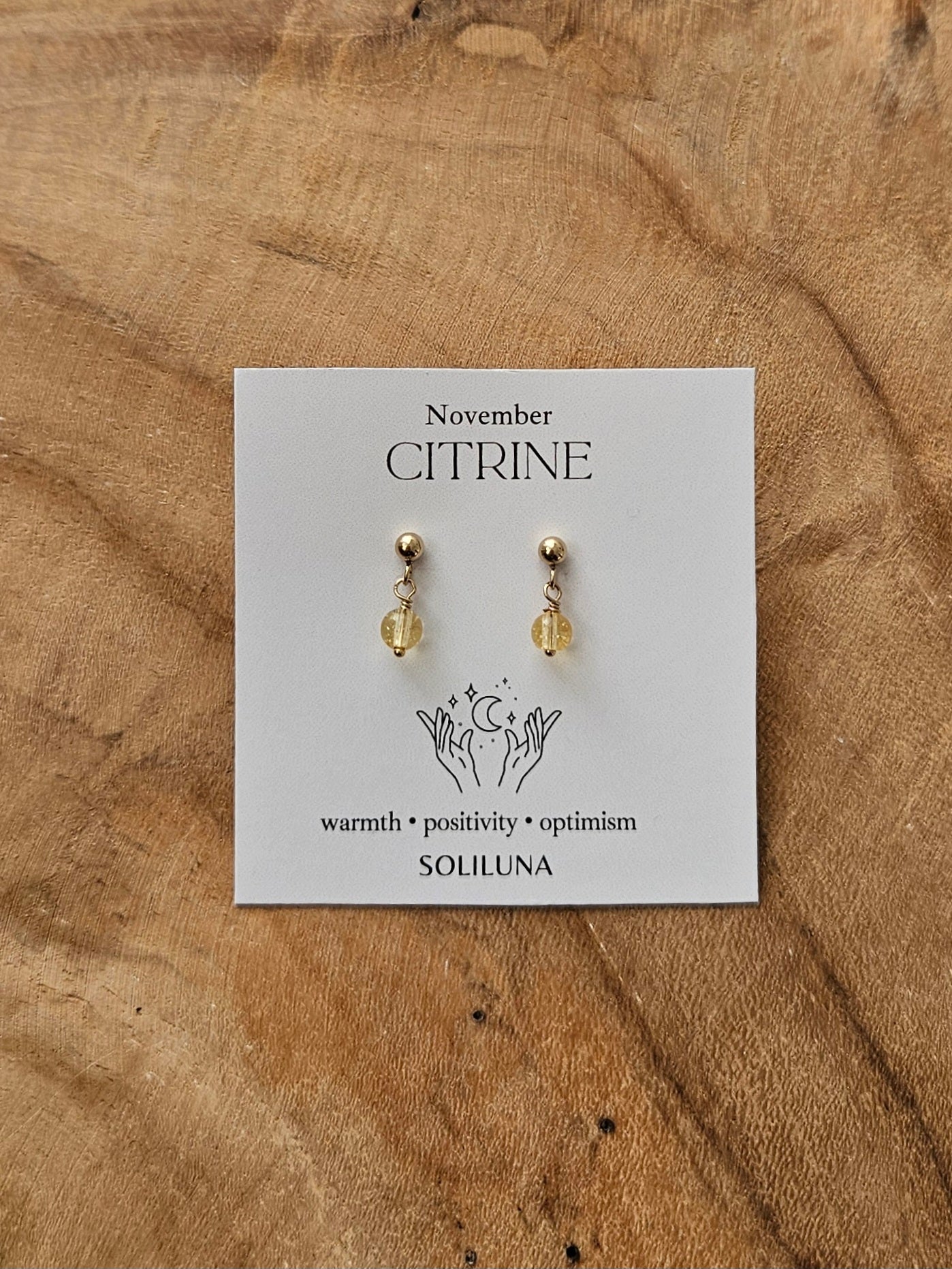 BIRTHSTONE Ear Studs