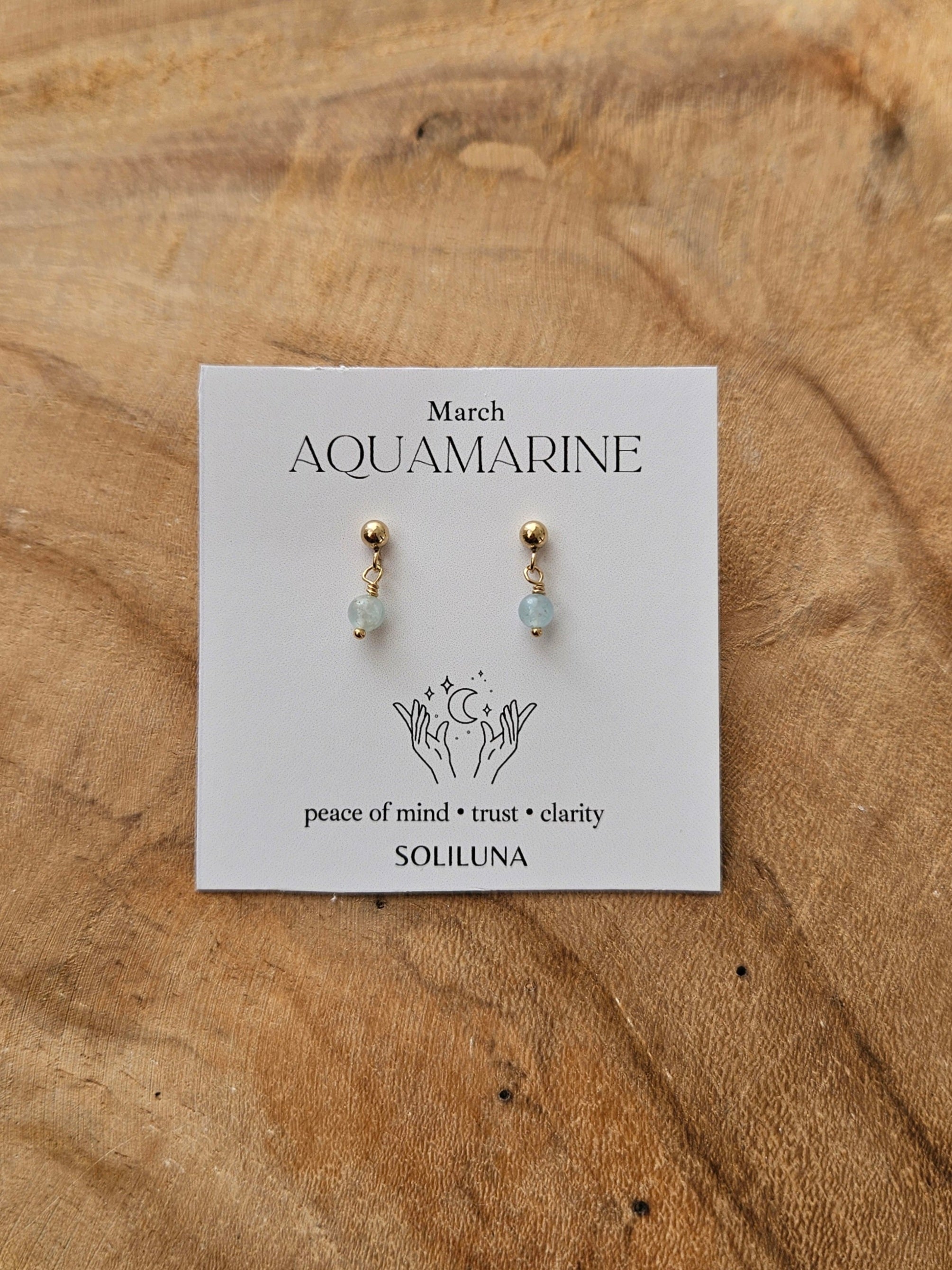 BIRTHSTONE Ear Studs
