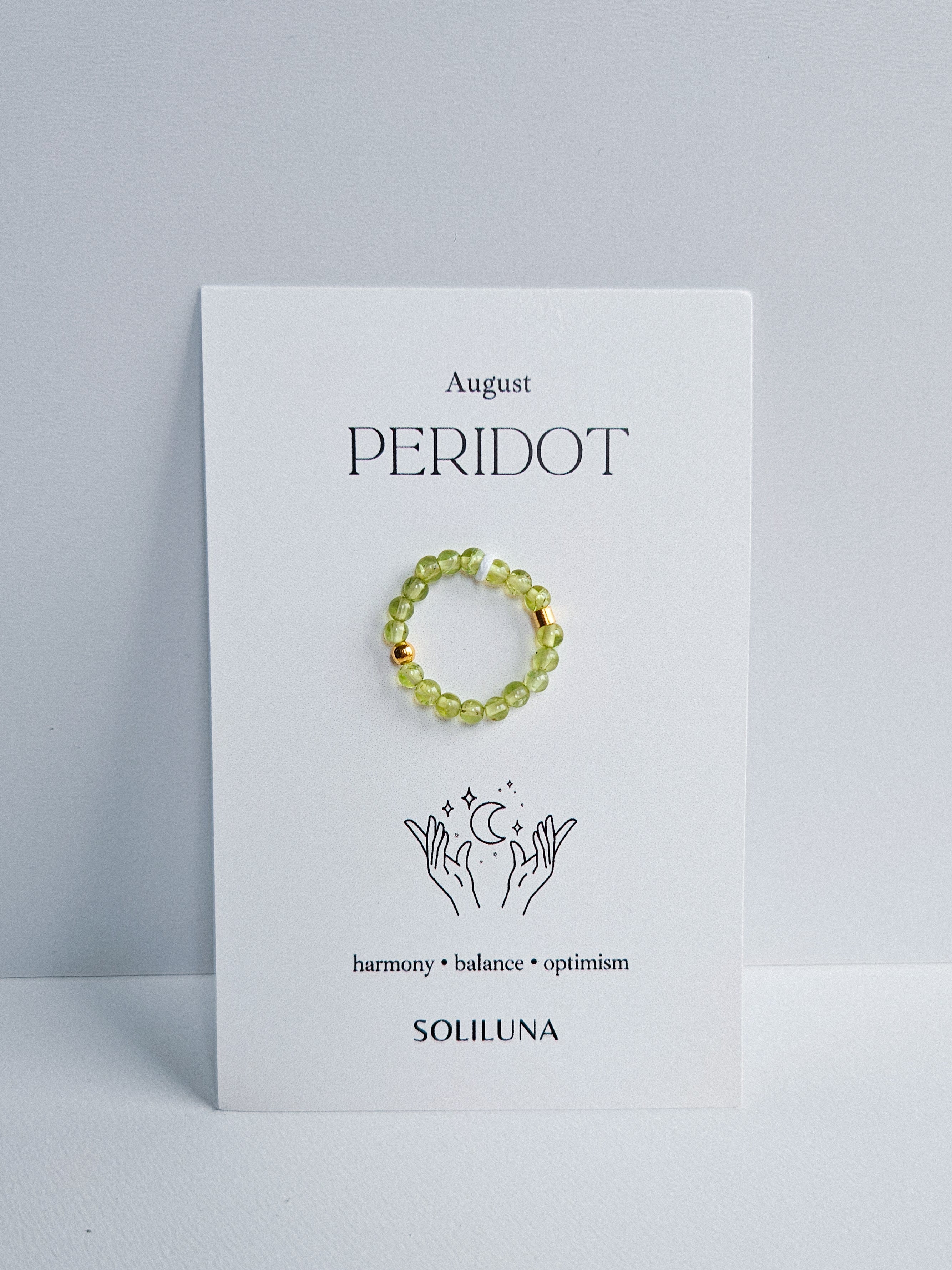 BIRTHSTONE Crystal Ring