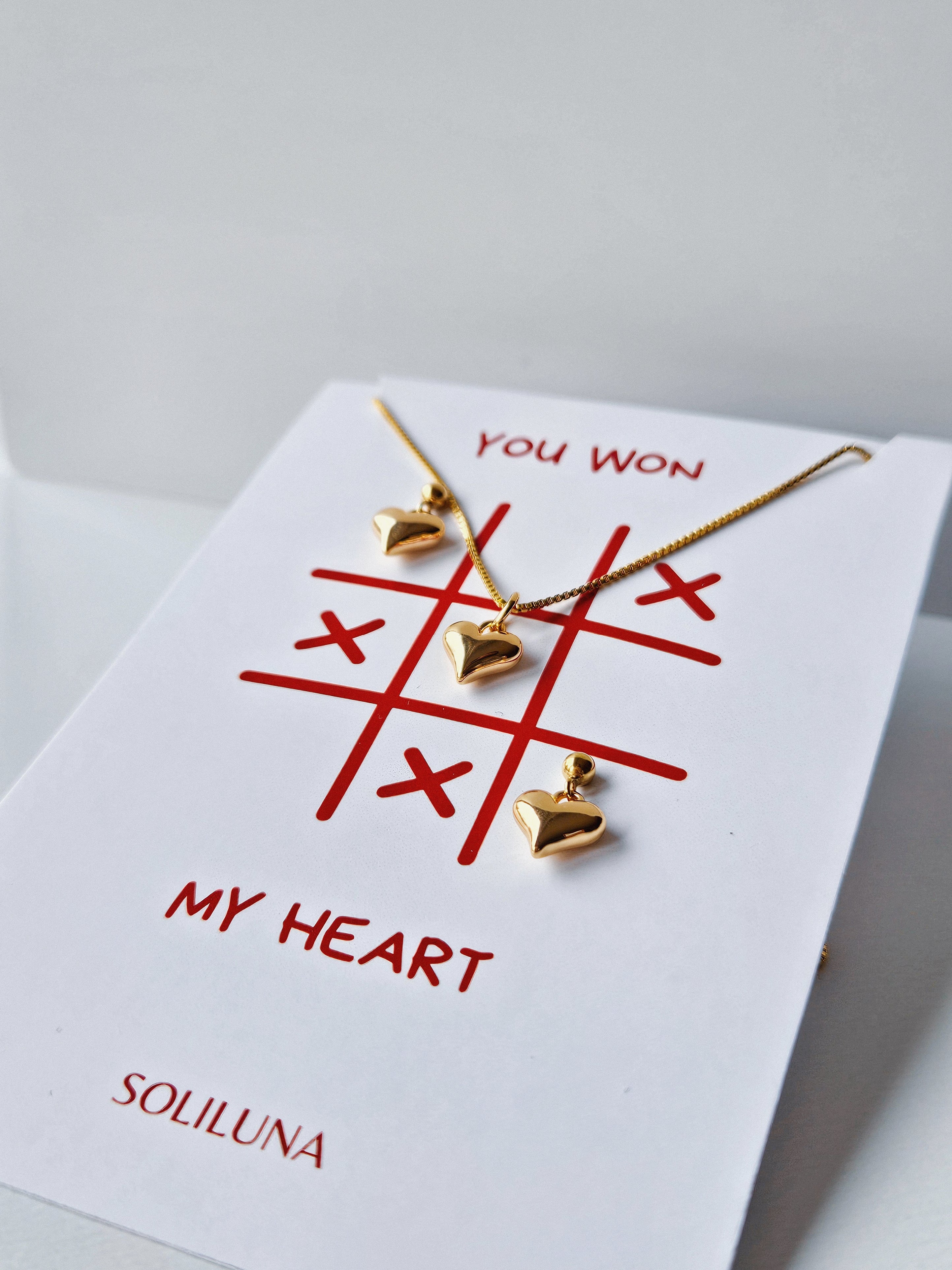 YOU WON MY HEART Schmuckset