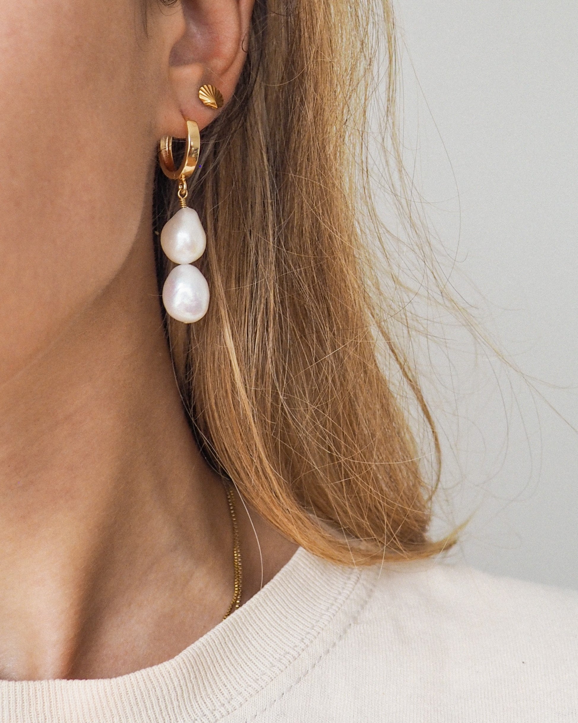 MERMAID Hoop Earrings
