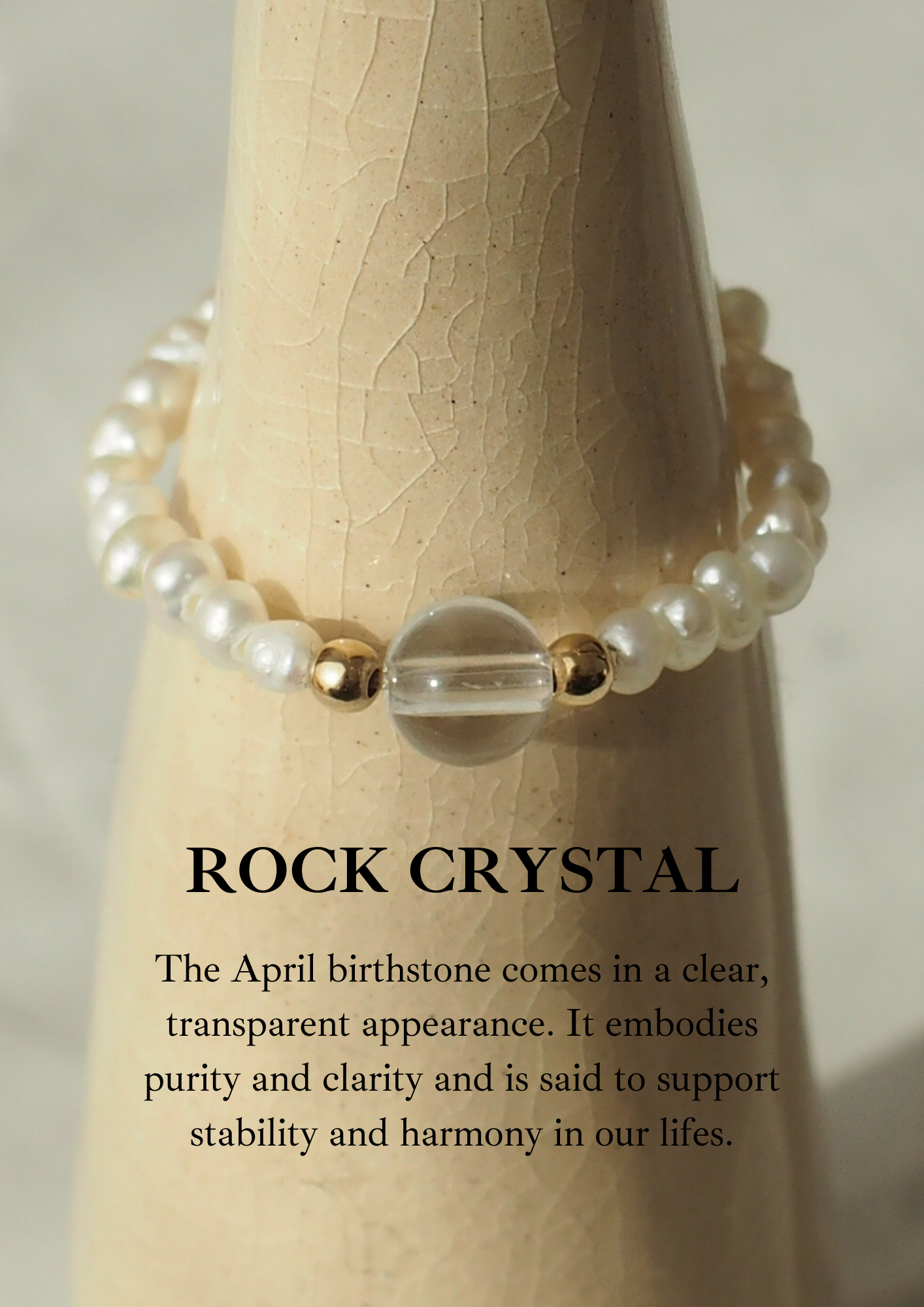 BIRTHSTONE Pearl Ring