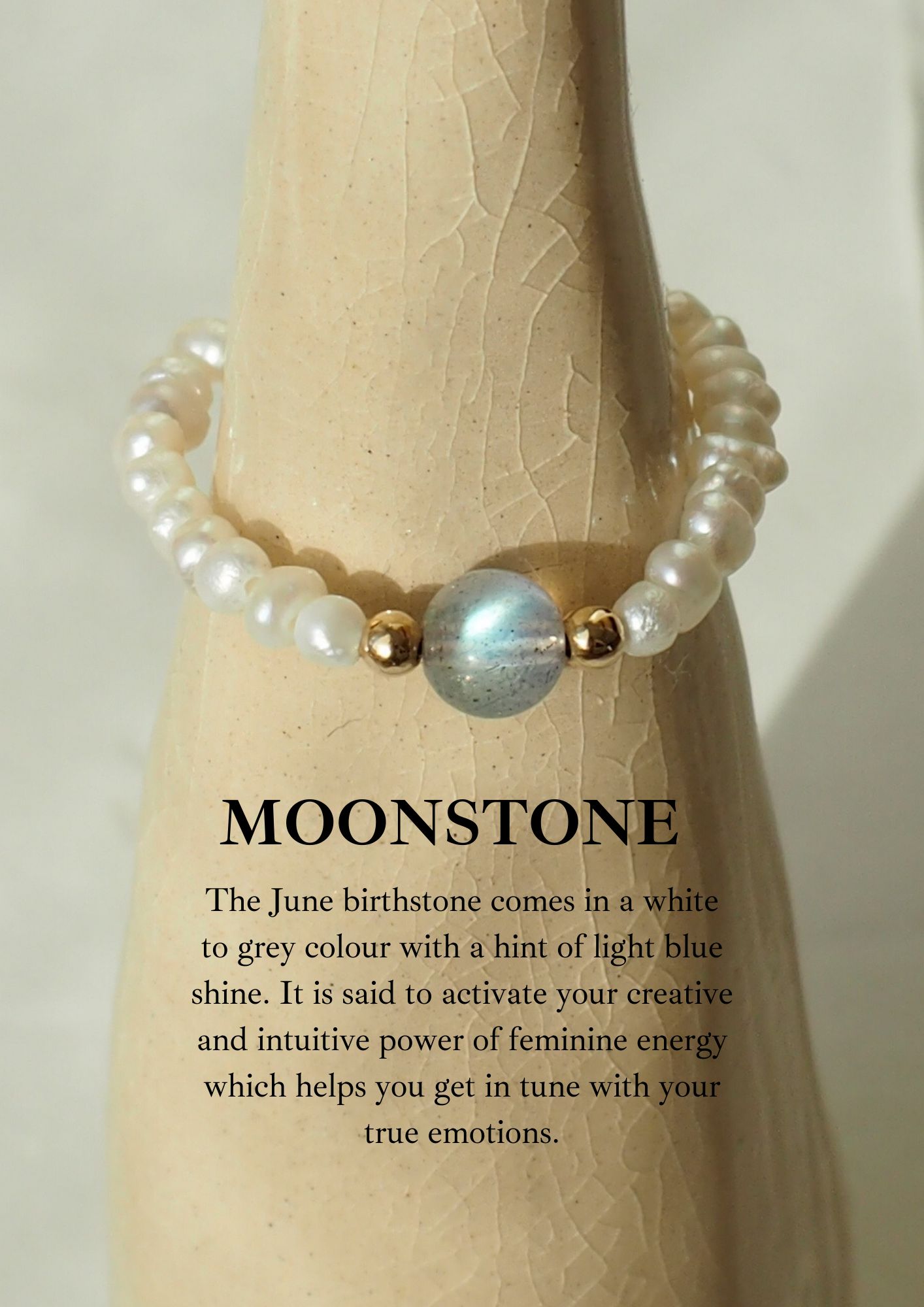 BIRTHSTONE Pearl Ring