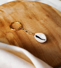 Load image into Gallery viewer, Cowrie Shell Keychain
